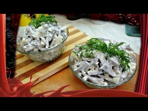 Салат с говядиной и маринованным луком рецепт с очень вкусный