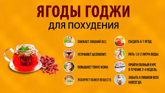 Как похудеть и как принимать с ягодой годжи Как похудеть и как принимать с ягодой годжи