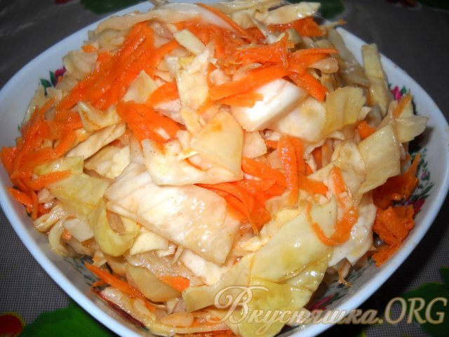 Морковь и капуста по-корейски рецепт в домашних условиях Морковь и капуста по-корейски рецепт в домашних условиях