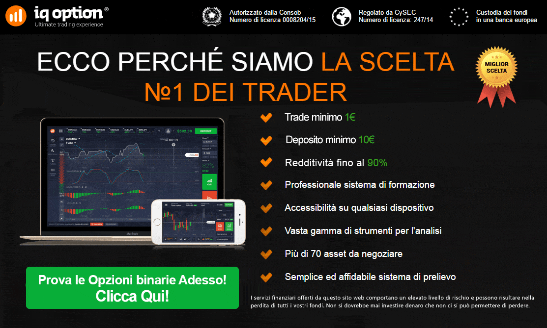 opzioni binarie sicure con depositi di 10
