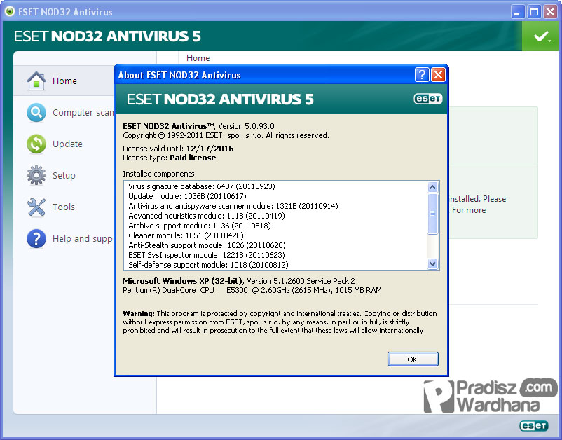 eset nod32 antivirus 5 trial version