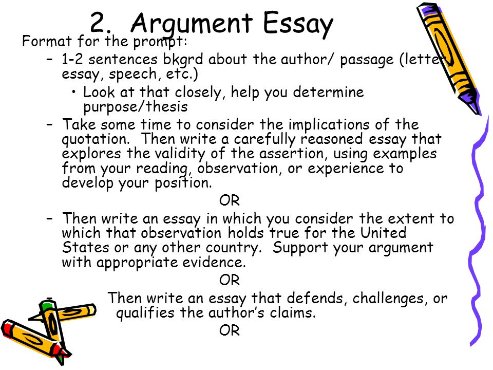 Causal argument essay