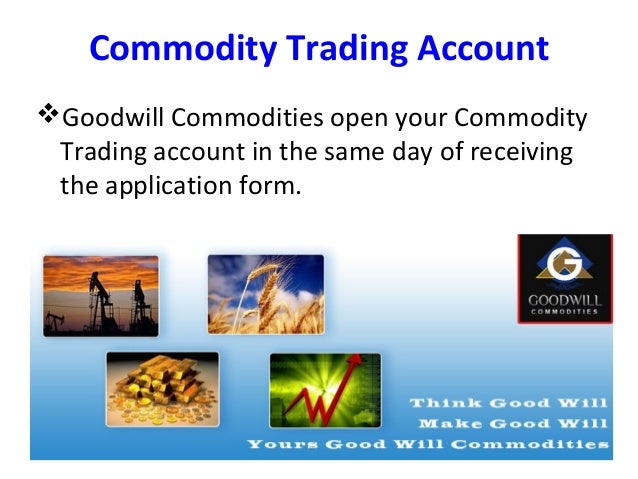 commodity trading account