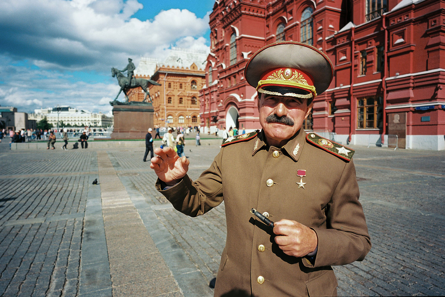 Двойник Ленина на красной площади
