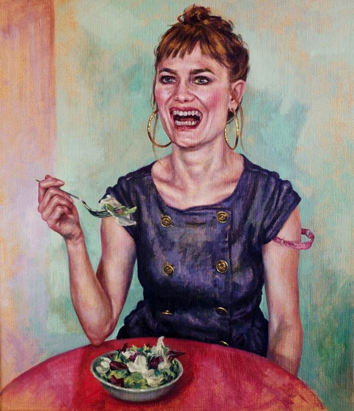Tumblr недели: смеющиеся женщины в компании салата