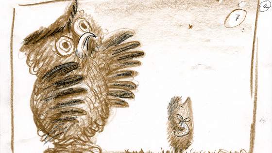 Юрий Норштейн и Франческа Ярбусова. Снег на траве