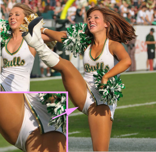 Cheerleader Upskirt Galleries - Sorry, that college football cheerleaders upskirts seems