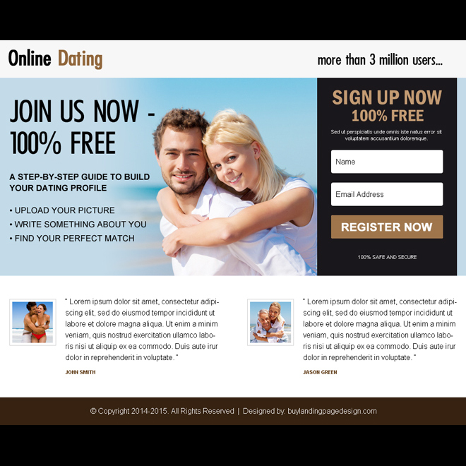 100 free online dating site without registration