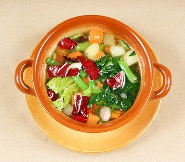 Рецепт Суп из свиной рульки с капустой и белой фасолью