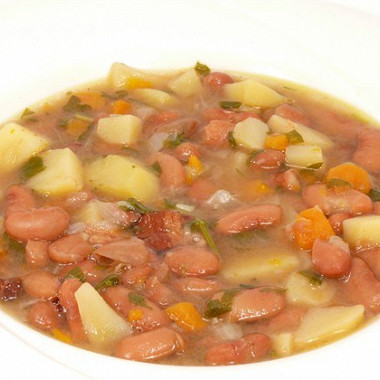 Рецепт Суп из фасоли с картофелем