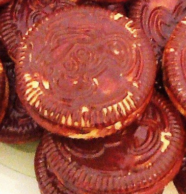 Рецепт Печенье с маршмеллоу в шоколаде (Wagon wheels)