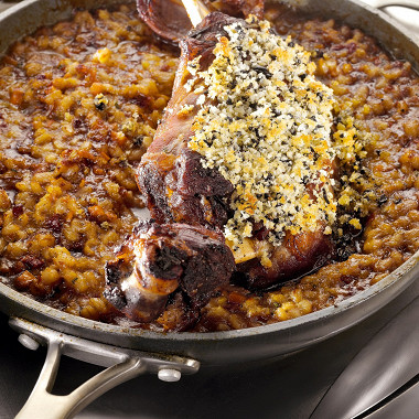 Рецепт Лопатка ягненка в прованских травах