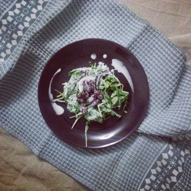 Рецепт Тосканский салат с красной фасолью