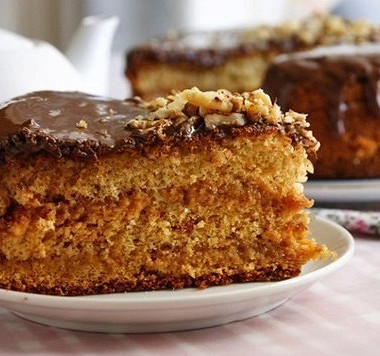 Рецепт Медовый бисквитный торт