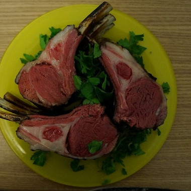 Рецепт Корейка ягненка sous-vide