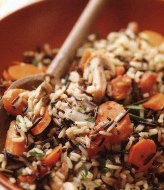 Рецепт Ароматный рис с овощами