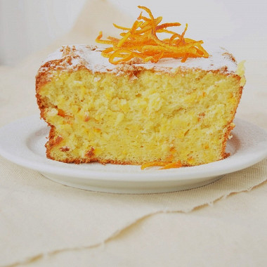 Рецепт Апельсиновый кекс с изюмом