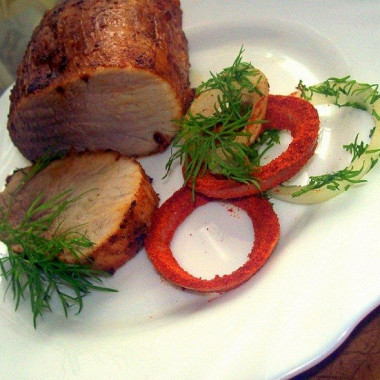 Рецепт Запеченная свинина с паприкой