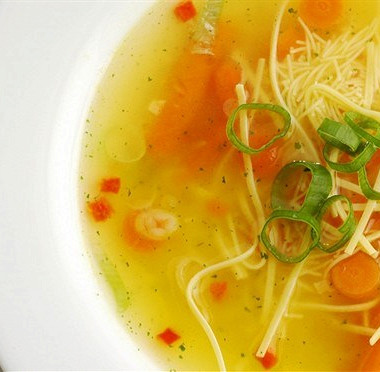 Рецепт Китайский суп с лапшой