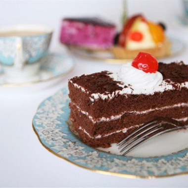 Рецепт Шоколадно-малиновые замороженные пирожные