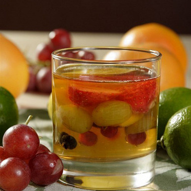 Рецепт Лимонное желе с фруктами