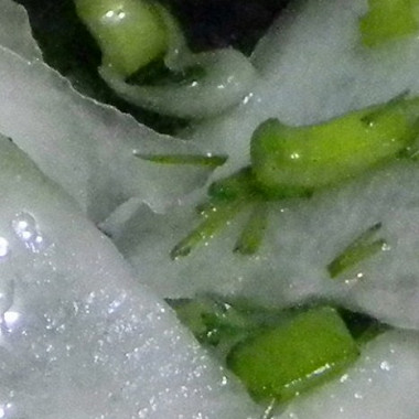 Рецепт Салат из дайкона с зеленью