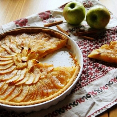 Рецепт Французский яблочный тарт