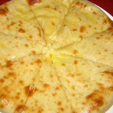 Рецепт Осетинский пирог с картофелем и сыром (Картофджин)