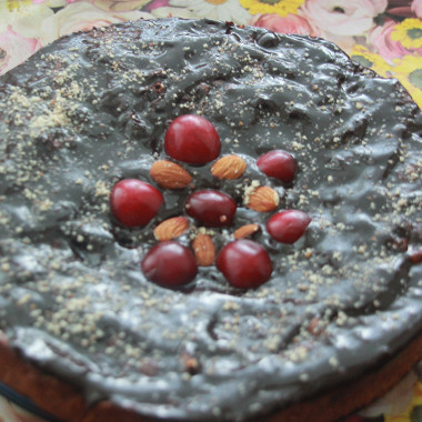 Рецепт Шоколадный торт с миндалем