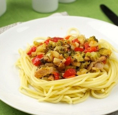 Рецепт Овощные спагетти
