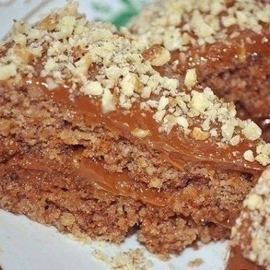 Рецепт Шоколадно-ореховый торт для худеющих