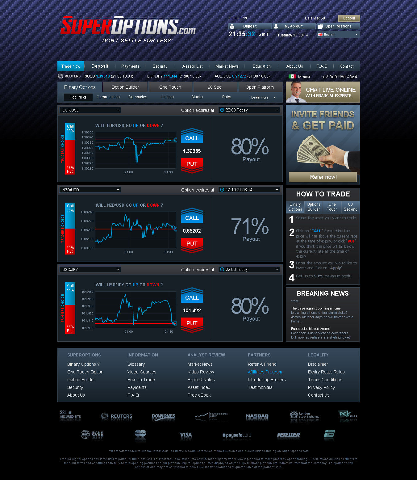 superoptions com