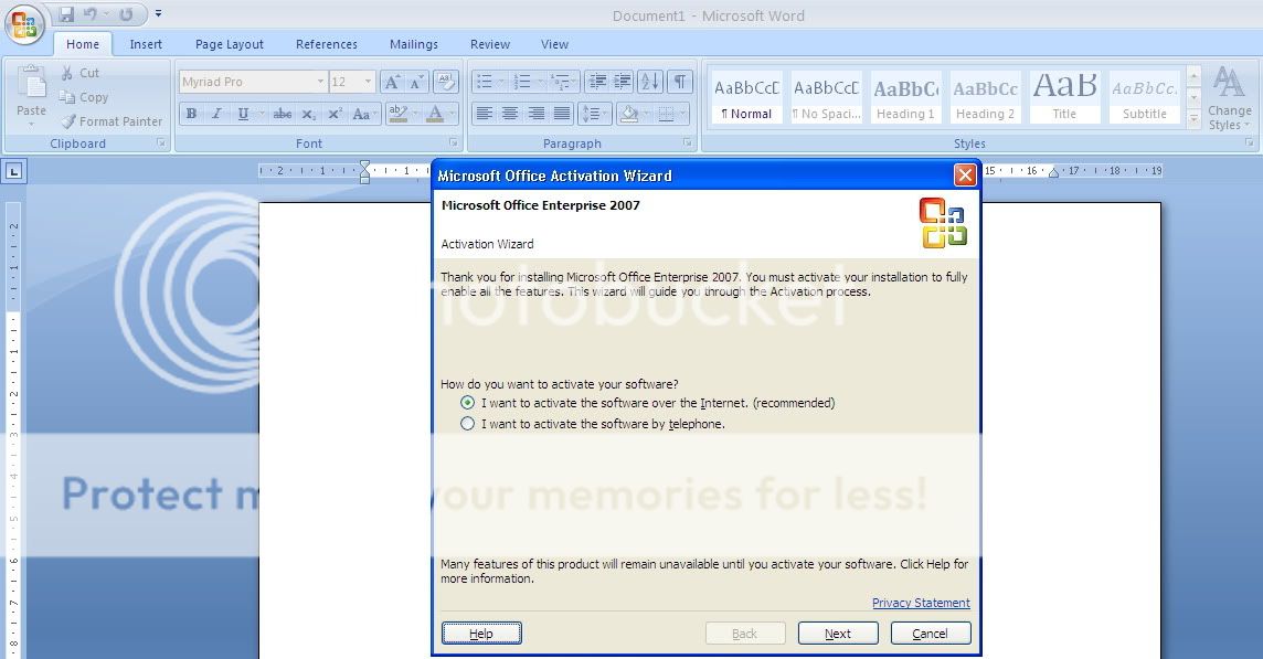 Microsoft office 2007 enterprise activated